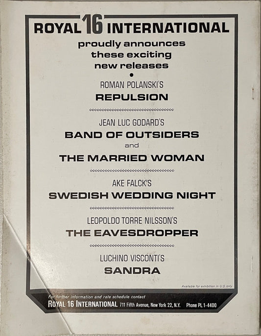 Film Culture No. 40, Spring 1966