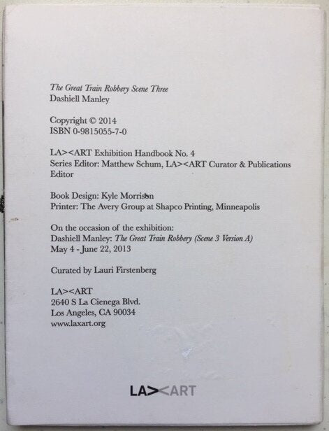 Dashiell Manley: The Great Train Robbery Scene Three