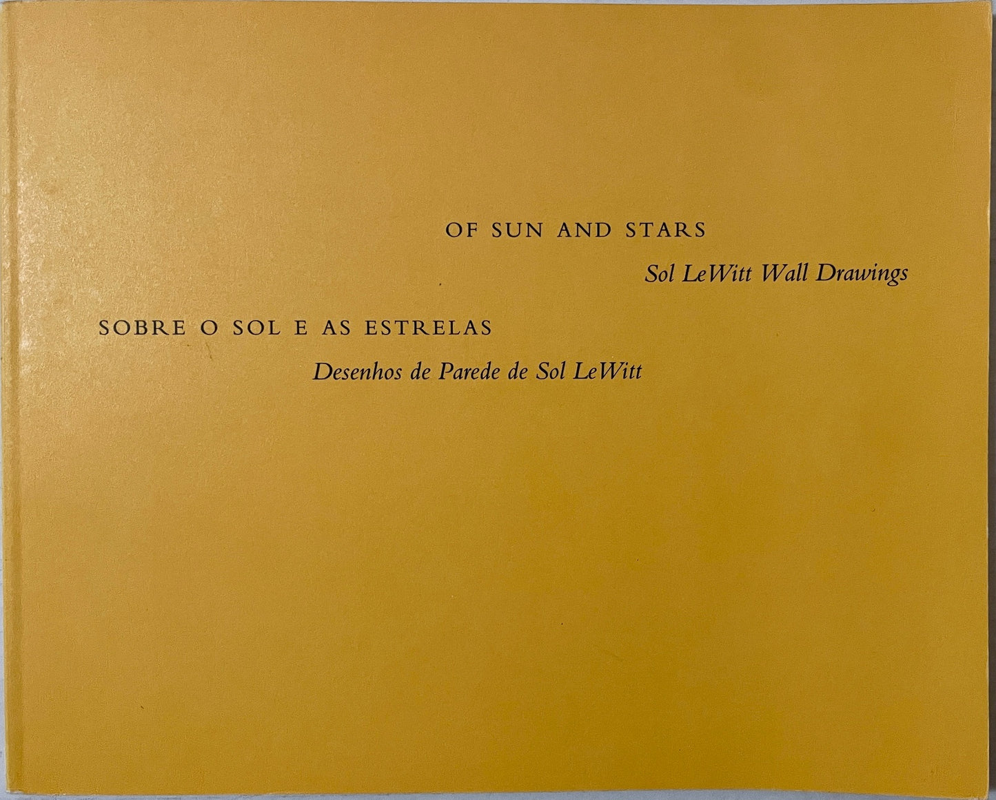 Sol LeWitt Wall Drawings / Of Sun and Stars / Sobre o Sol e as Estrelas / Desenhos de Parede