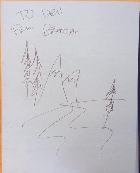 Brendan Lynch: Mountains Collection [signed + drawing]