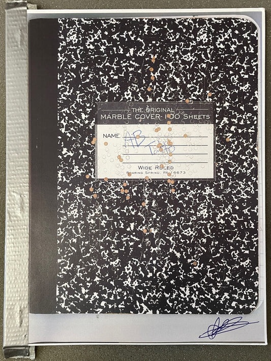 Alvaro Barrington: 91 98 jfk lax border [signed & numbered 30/100]