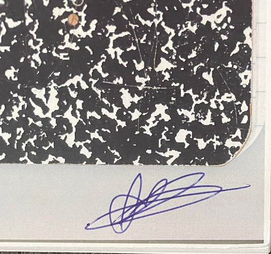 Alvaro Barrington: 91 98 jfk lax border [signed & numbered 30/100]
