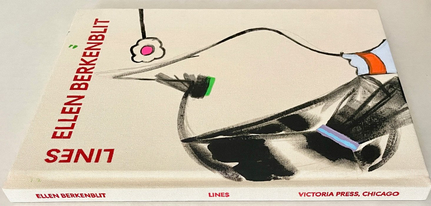 Ellen Berkenblit: Lines [original painting on cover]