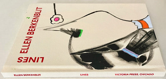 Ellen Berkenblit: Lines [original painting on cover]