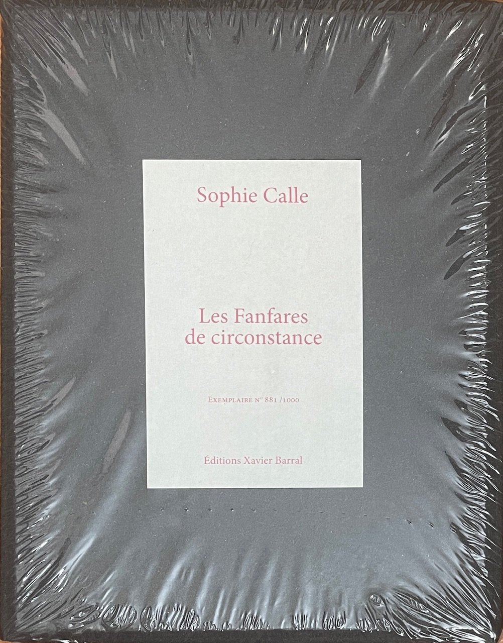 Sophie Calle: Les Fanfares de circonstance [signed]