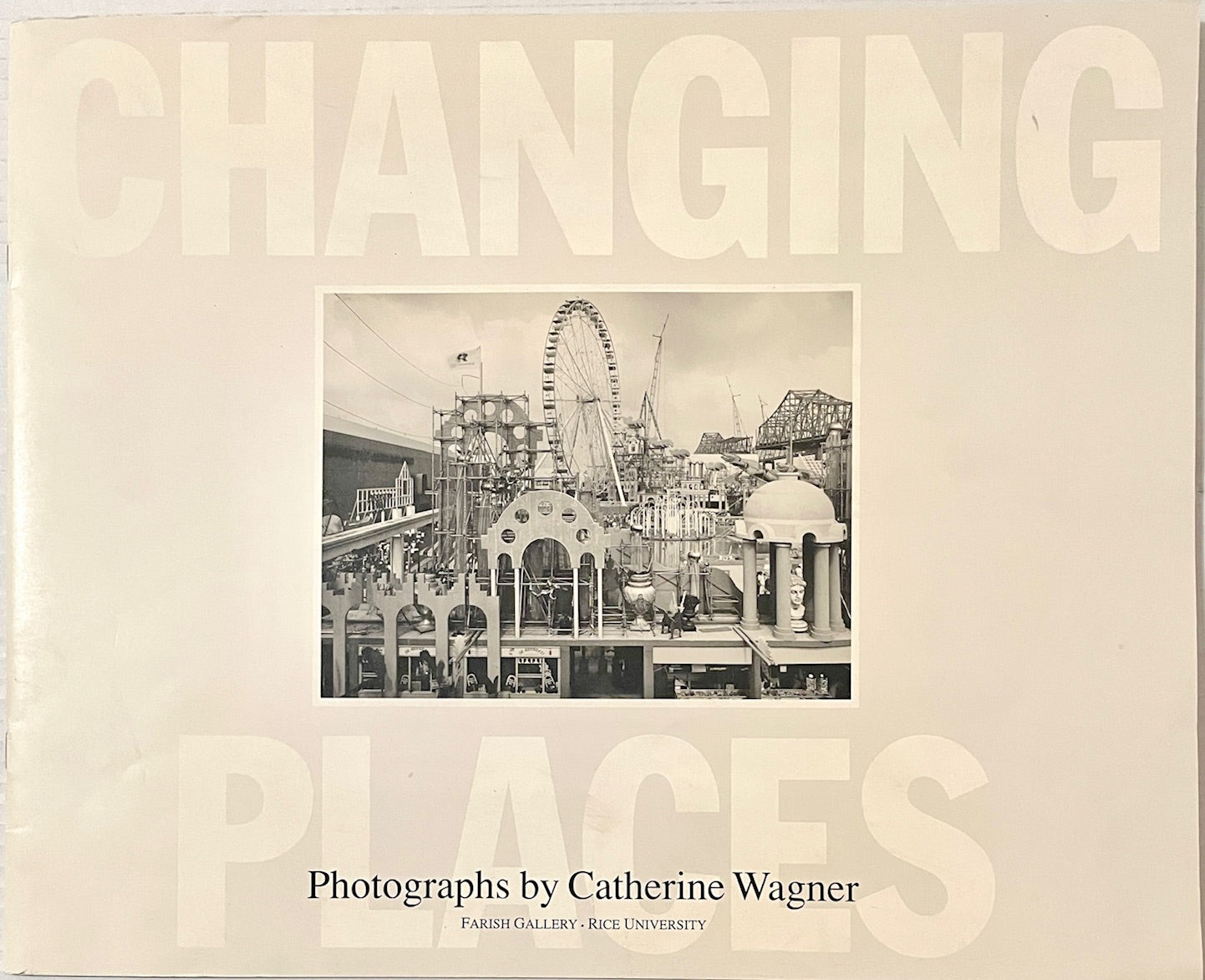 Catherine Wagner: Changing Places [+ signed letter]