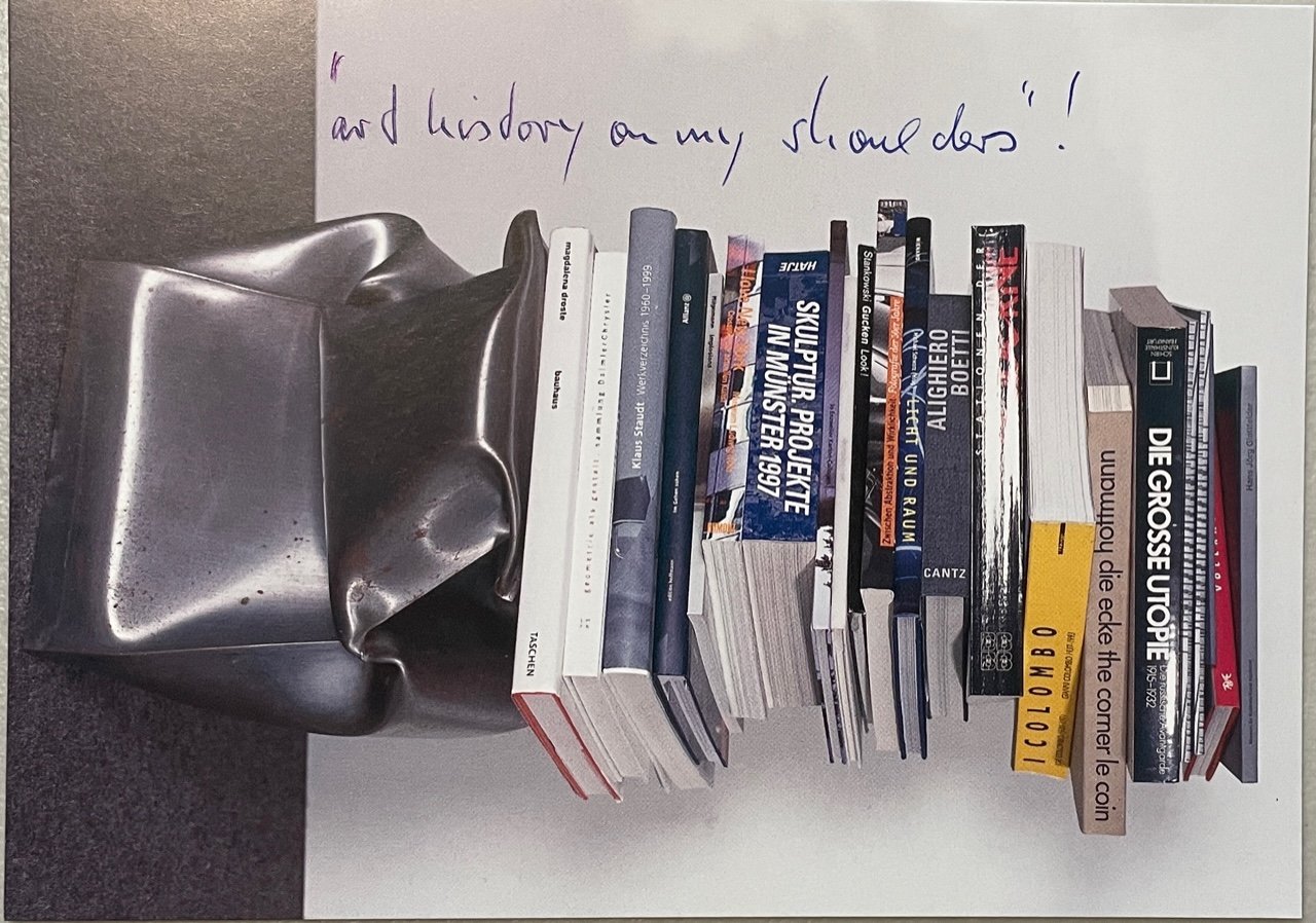 Ewerdt Hilgemann in situ: implosion sculptures 1984-2001 [signed + signed postcard]