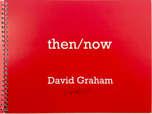 David Graham: Then/Now [signed + postcard note]