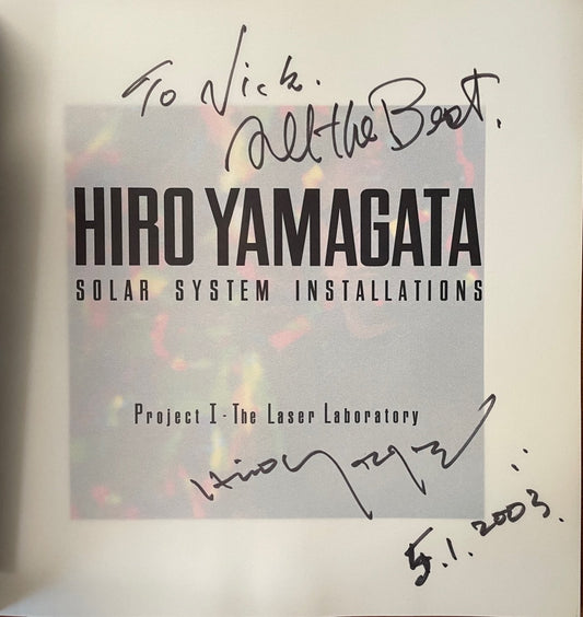 Hiro Yamagata: Solar System Installations [signed]