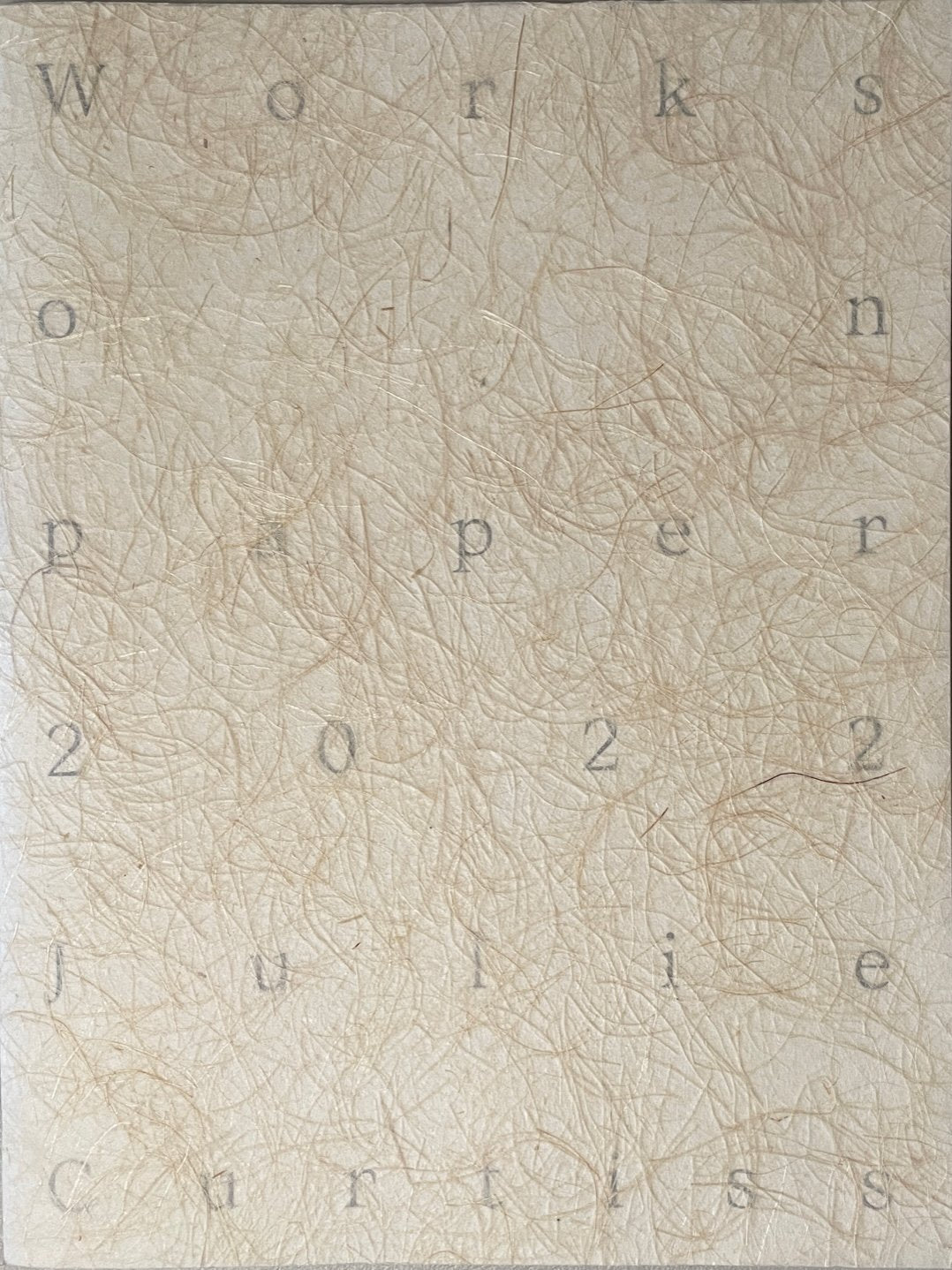 Julie Curtiss: Works on Paper [signed w/ drawing]