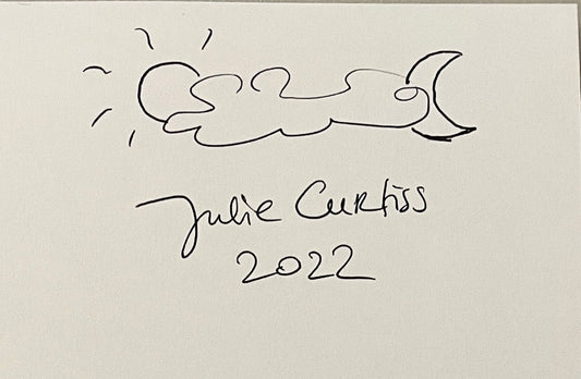 Julie Curtiss: Works on Paper [signed w/ drawing]