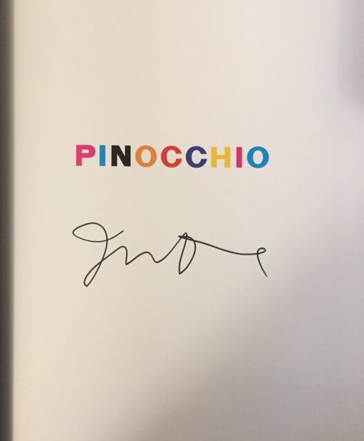 Jim Dine: Pinocchio [signed]