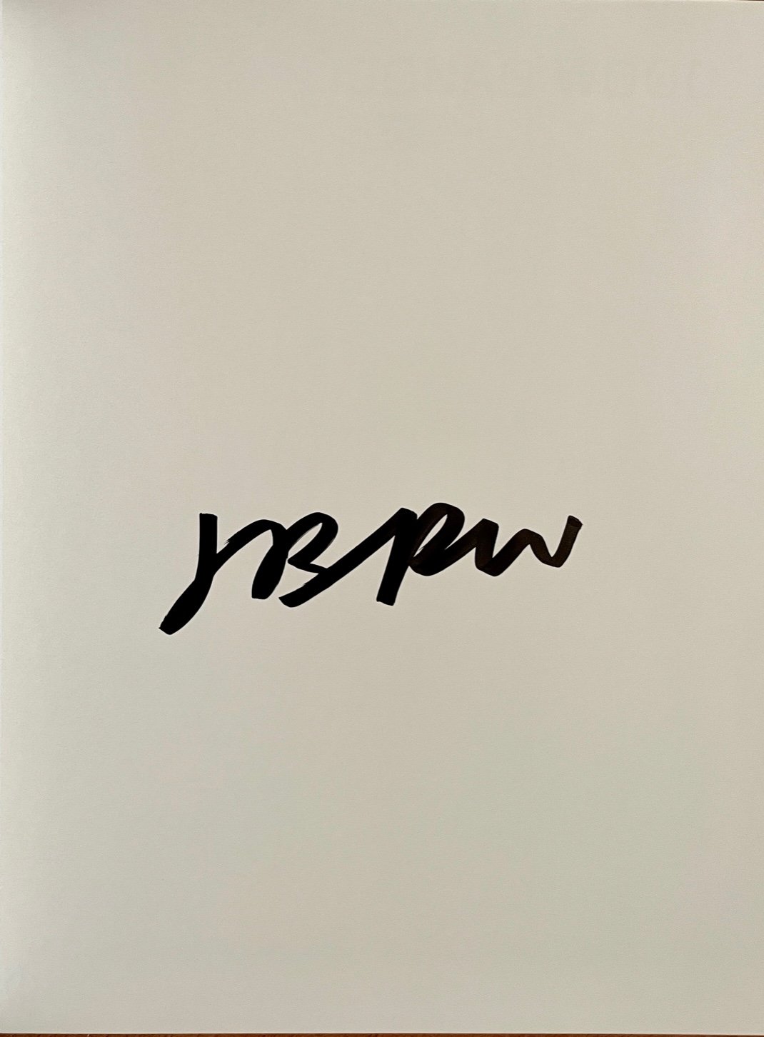 Jonas Wood [signed]