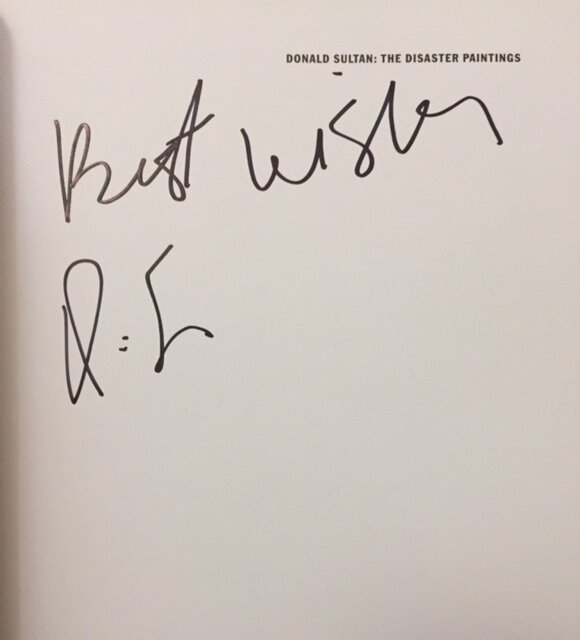 Donald Sultan: The Disaster Paintings [signed]