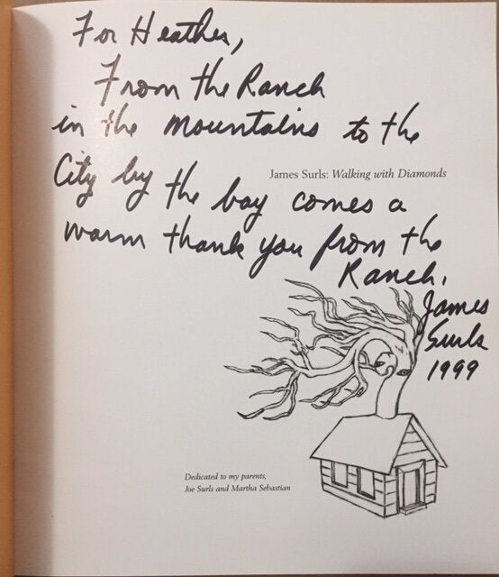 James Surls: Walking with Diamonds [signed]