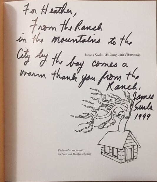 James Surls: Walking with Diamonds [signed]