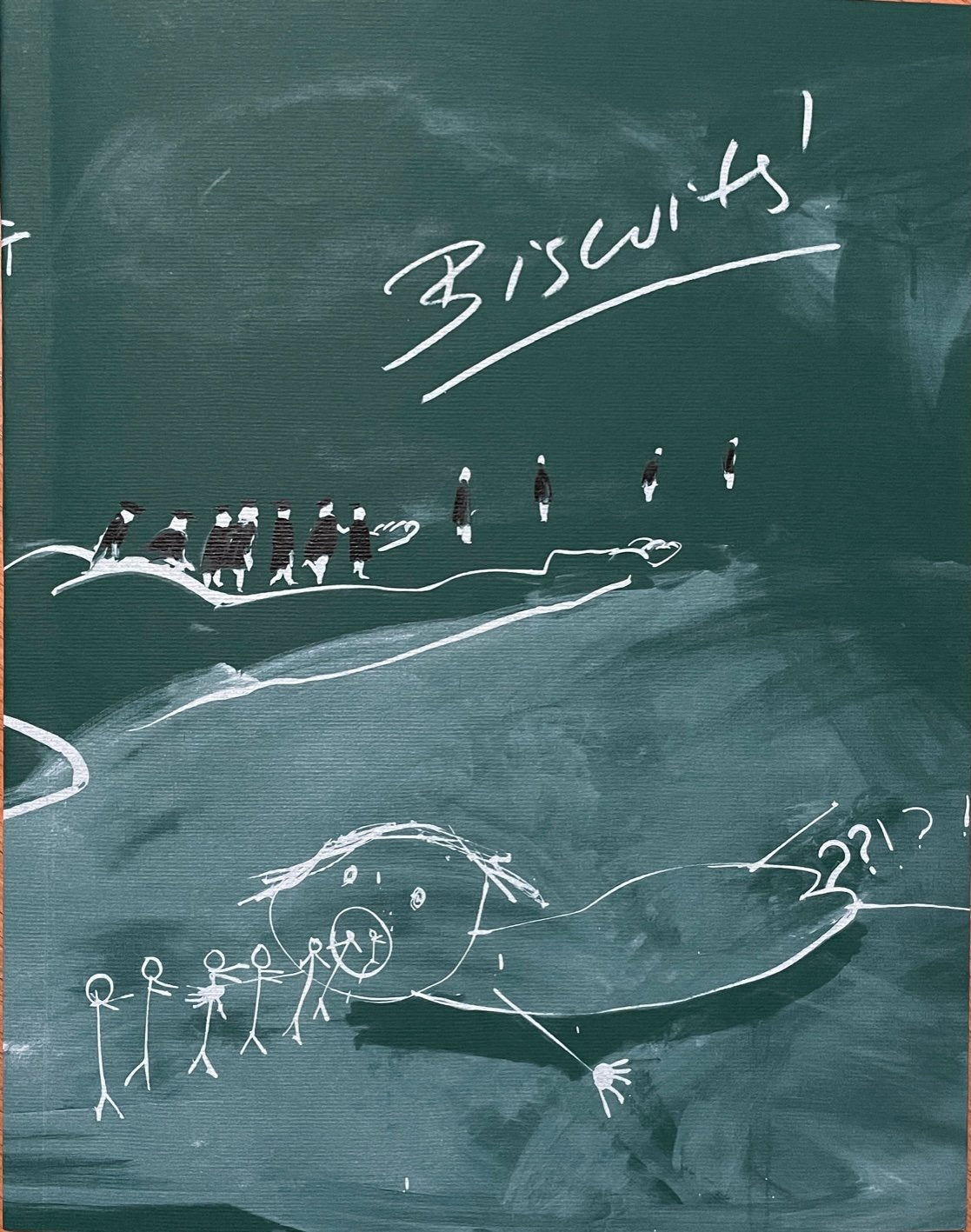 Tala Madani: Biscuits [signed]