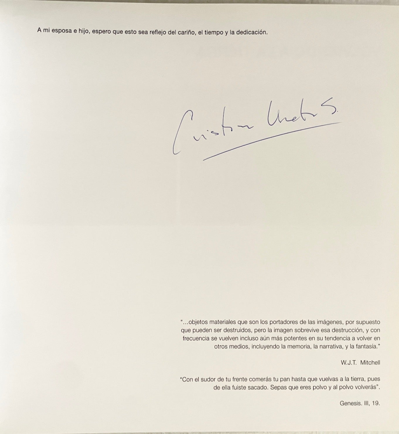 Cristián Ureta: Volviendo A La Tierra [signed]